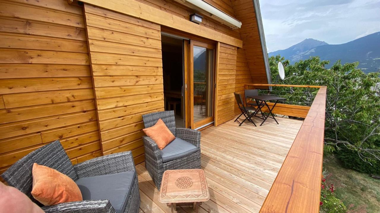 Chalet Chalvet Begat Embrun Exteriör bild
